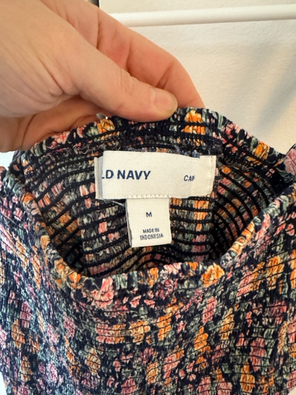 Old Navy | Cami Floral Smocked Midi Sundress - Picture 2 of 4